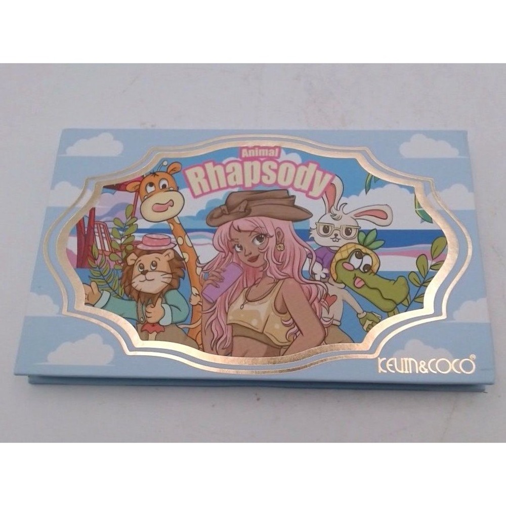 Kevin & Coco - Animal Rhapsody, Eyeshadow Palette, 15 Colors, BRAND NEW IN BOX